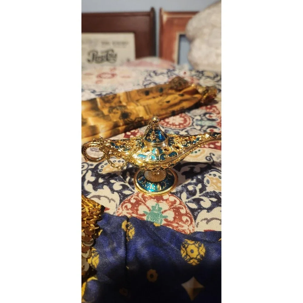 Disney Aladdin Toddler Costume 4/6 Disguise Preowned Excellent With Extras!